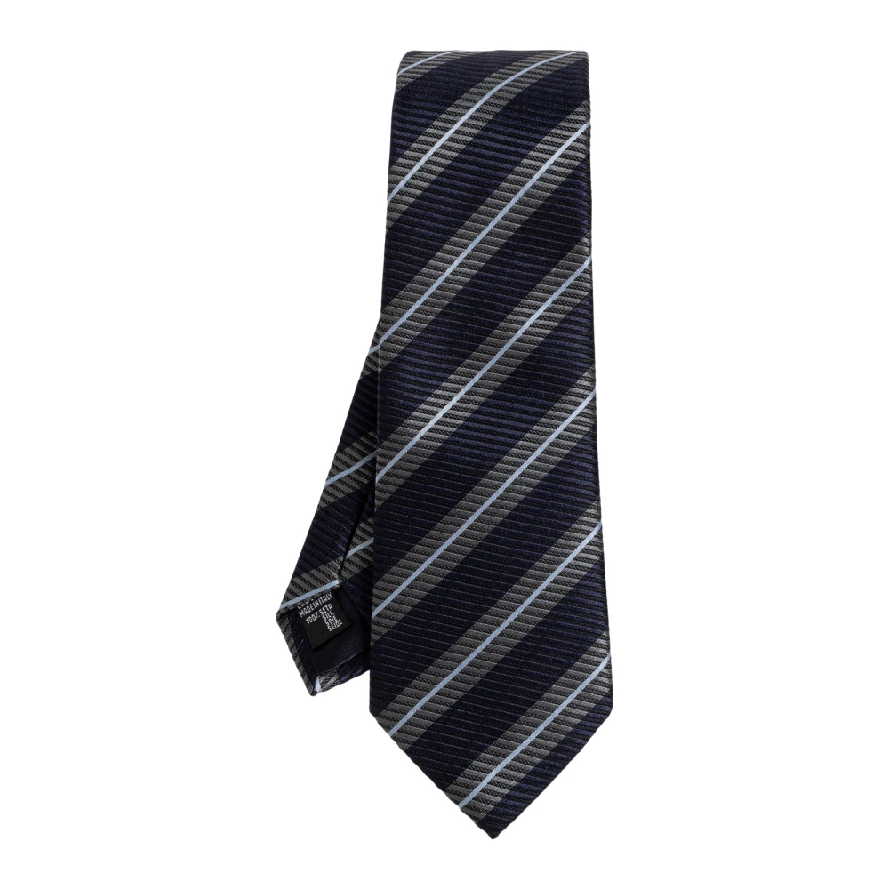 Giorgio Armani Herren Blau - Seidenkrawatte - Accessories - One Size