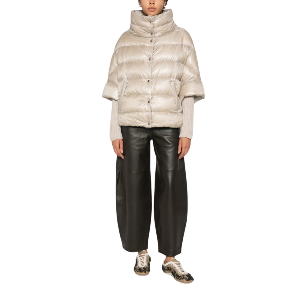 Herno , Damen, Jacken, Beige, L - Bild 3