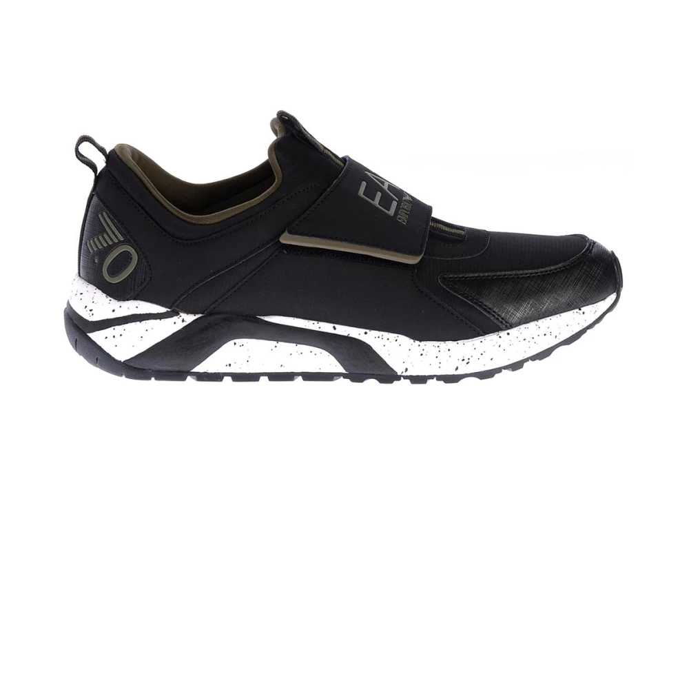 Emporio Armani Ea7 Herren Schwarz - Sneaker - Shoes - K - 39 Eu