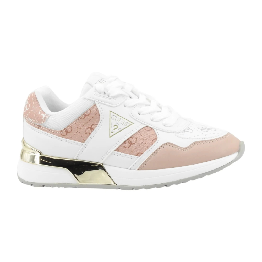 Guess Damen Weiß Sneakers Flfmic Ele12 37 - Bild 2