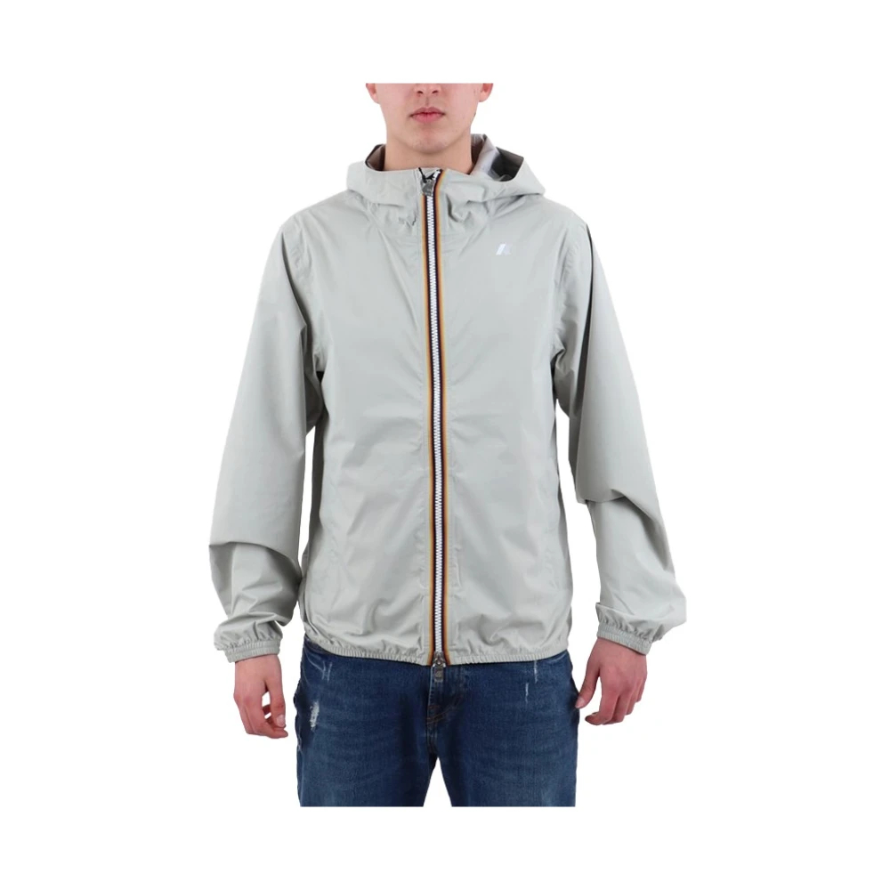 K-Way Herren Beige - Jack Eco Stretch Dot Corto - Jackets - L