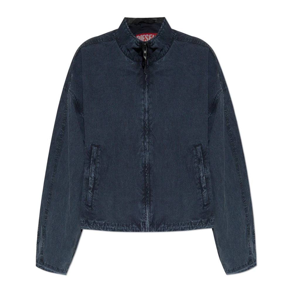 Diesel Damen Blau - Leichte Jacke G-Leam-R1 - Jackets - 2XS