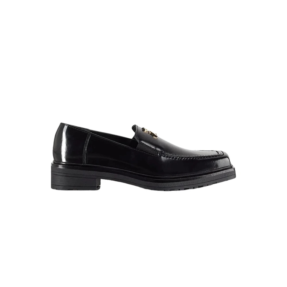 Patrizia Pepe Damen Schwarz - Square Toe Loafers - Shoes - K - 38 Eu