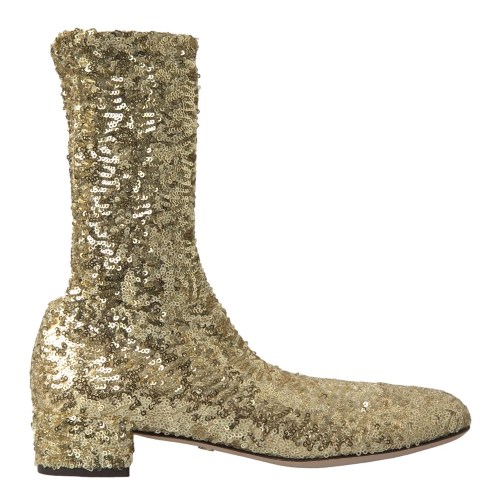 Dolce & Gabbana Damen Gelb - Ankle Boots - Shoes - 39 Eu