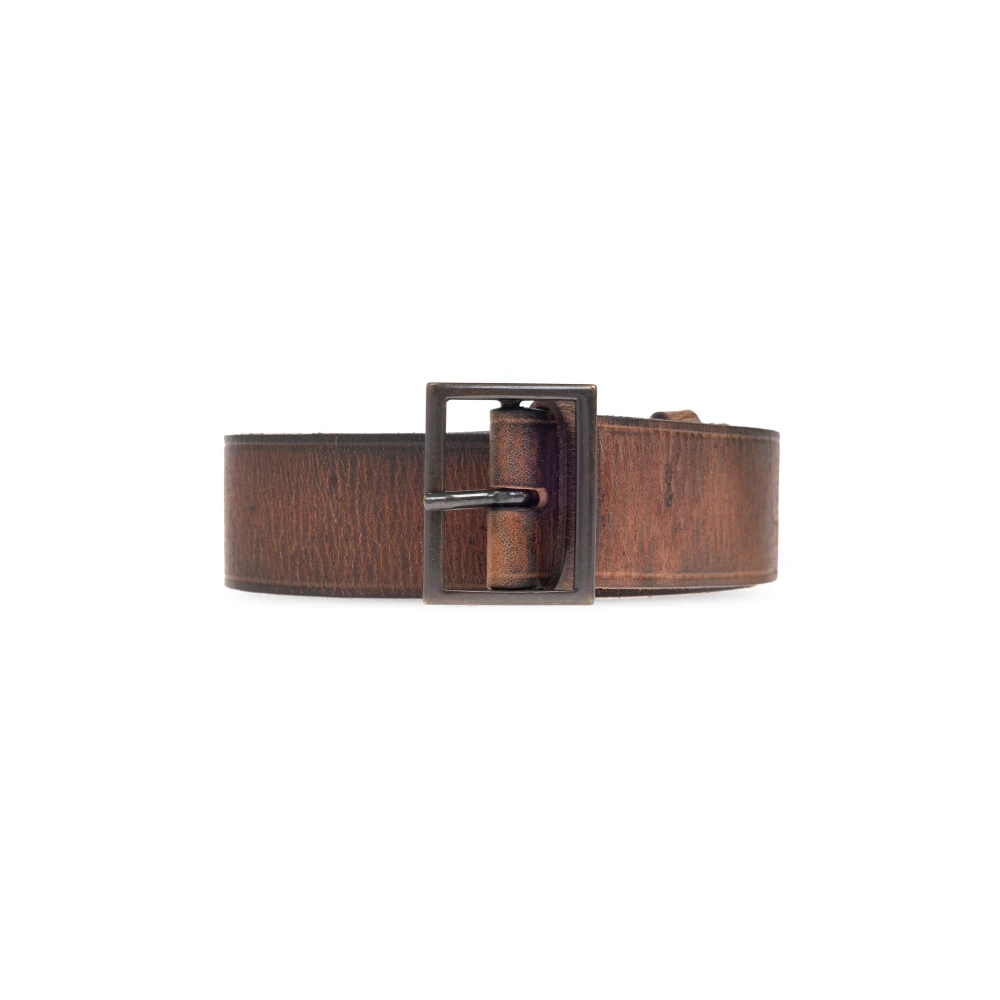 Dsquared2 Herren Braun - Leder Gürtel - Accessories - 85 Cm