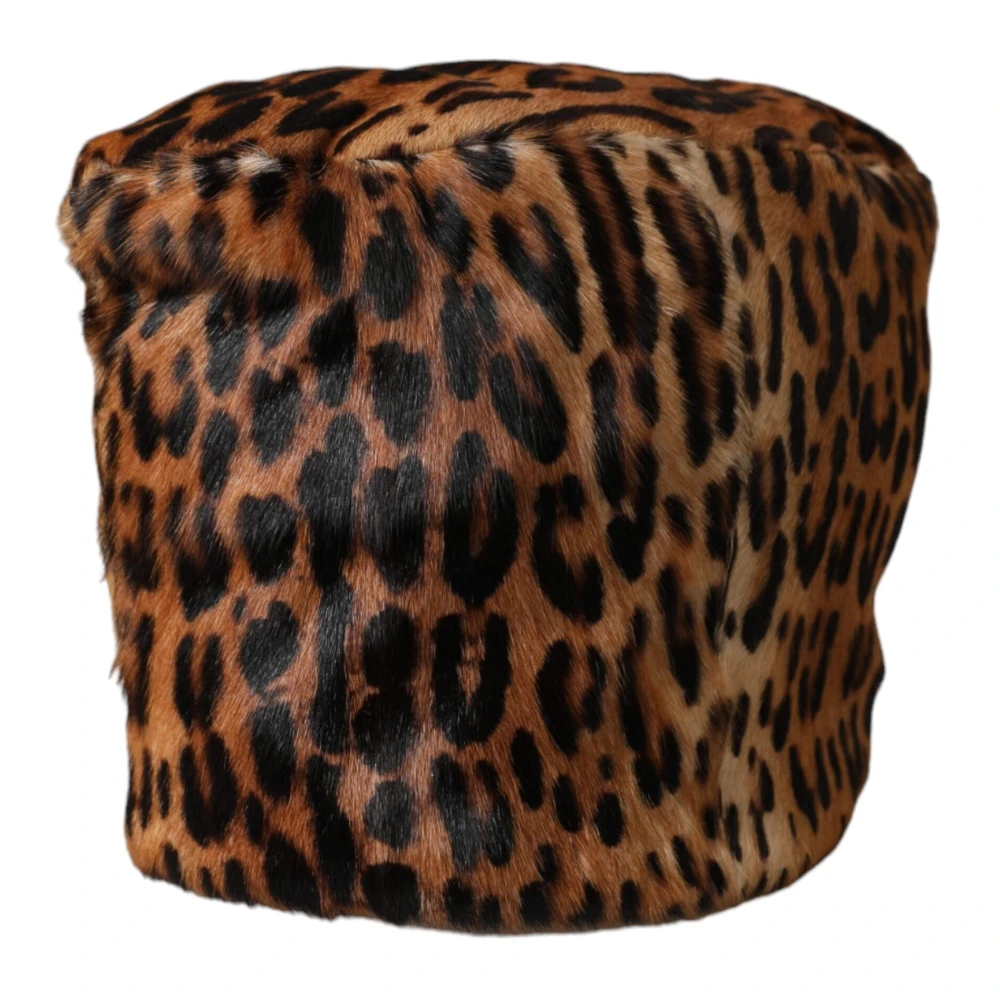 Dolce & Gabbana Unisex Braun - Bucket Hat - Accessories - One Size