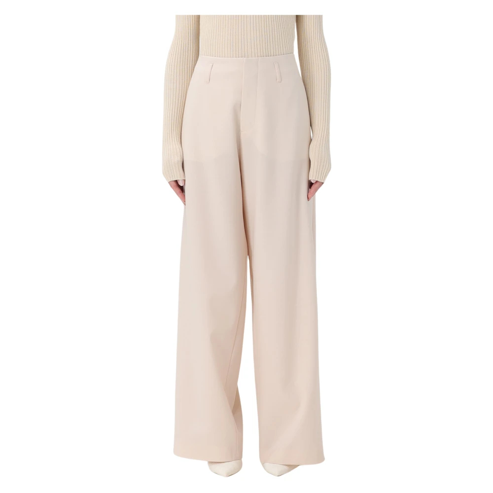 Philosophy Di Lorenzo Serafini Damen Beige - Weite Hosen - Trousers - 2XS
