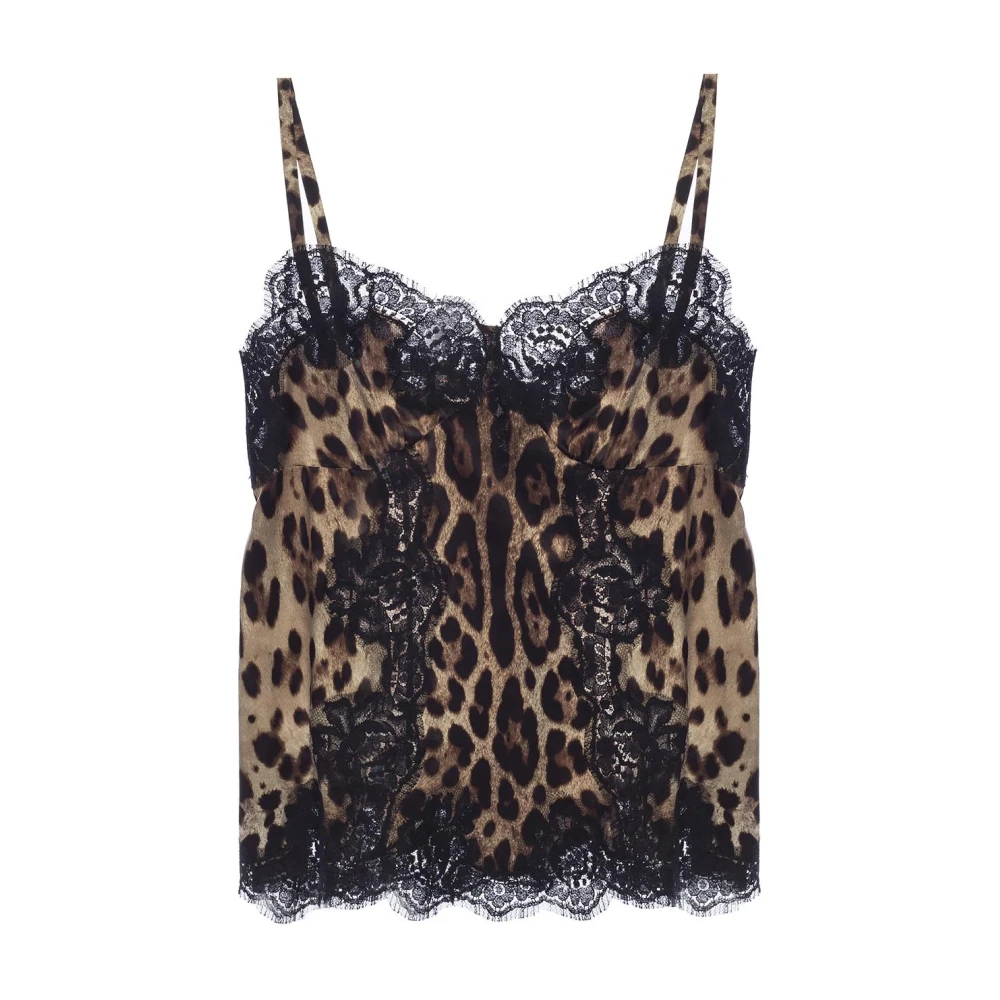 Dolce & Gabbana Damen Braun - Ärmelloses Top - Tops - Xs