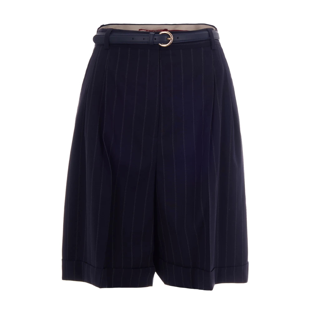Max Mara Studio Damen Blau - Lange Shorts - Shorts - S