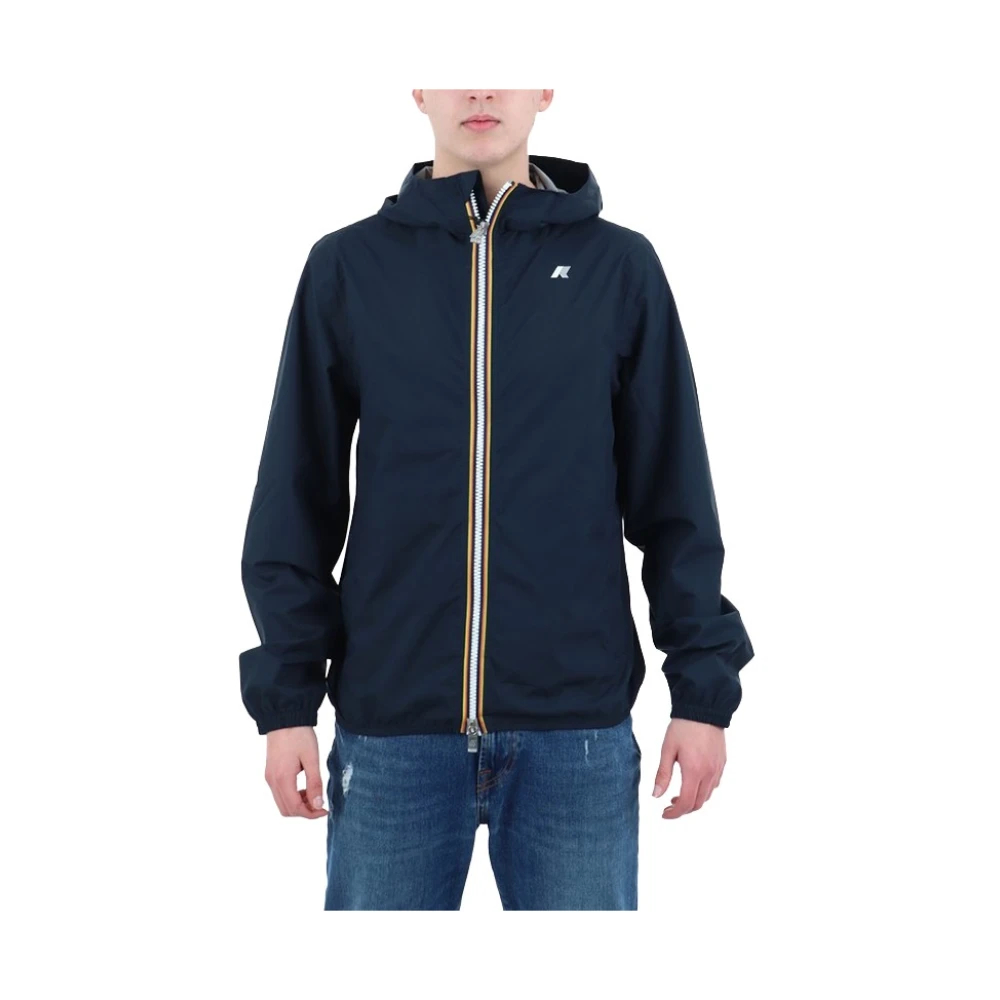 K-Way Herren Blau - Jack Eco Stretch Dot Corto - Jackets - 2XL