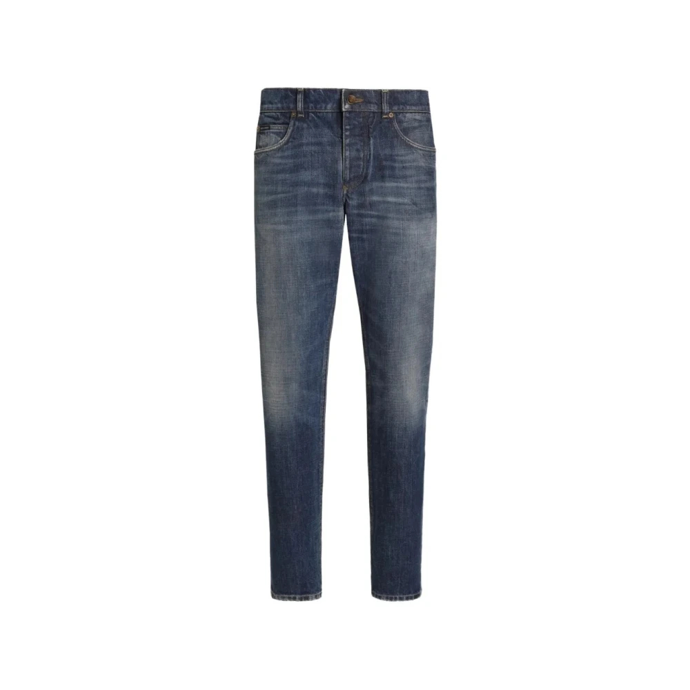 Dolce & Gabbana - Gerades Jeans Mit Multifunktionstaschen - Jeans - Herren - Blau - L - Bild 6
