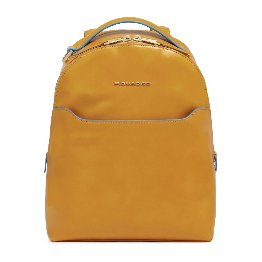 Piquadro Herren Gelb - Blue Square Rucksack - Bags - One Size