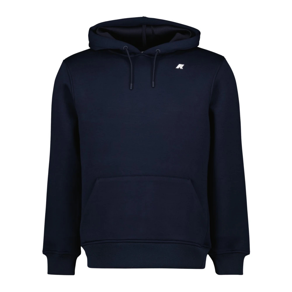 K-Way Herren Blau - Bernie Spacer Hoodie - Sweatshirts & Hoodies - S