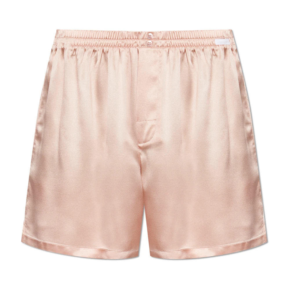 Dolce & Gabbana Herren Rosa - Seiden-Lingerie-Shorts - Underwear - S