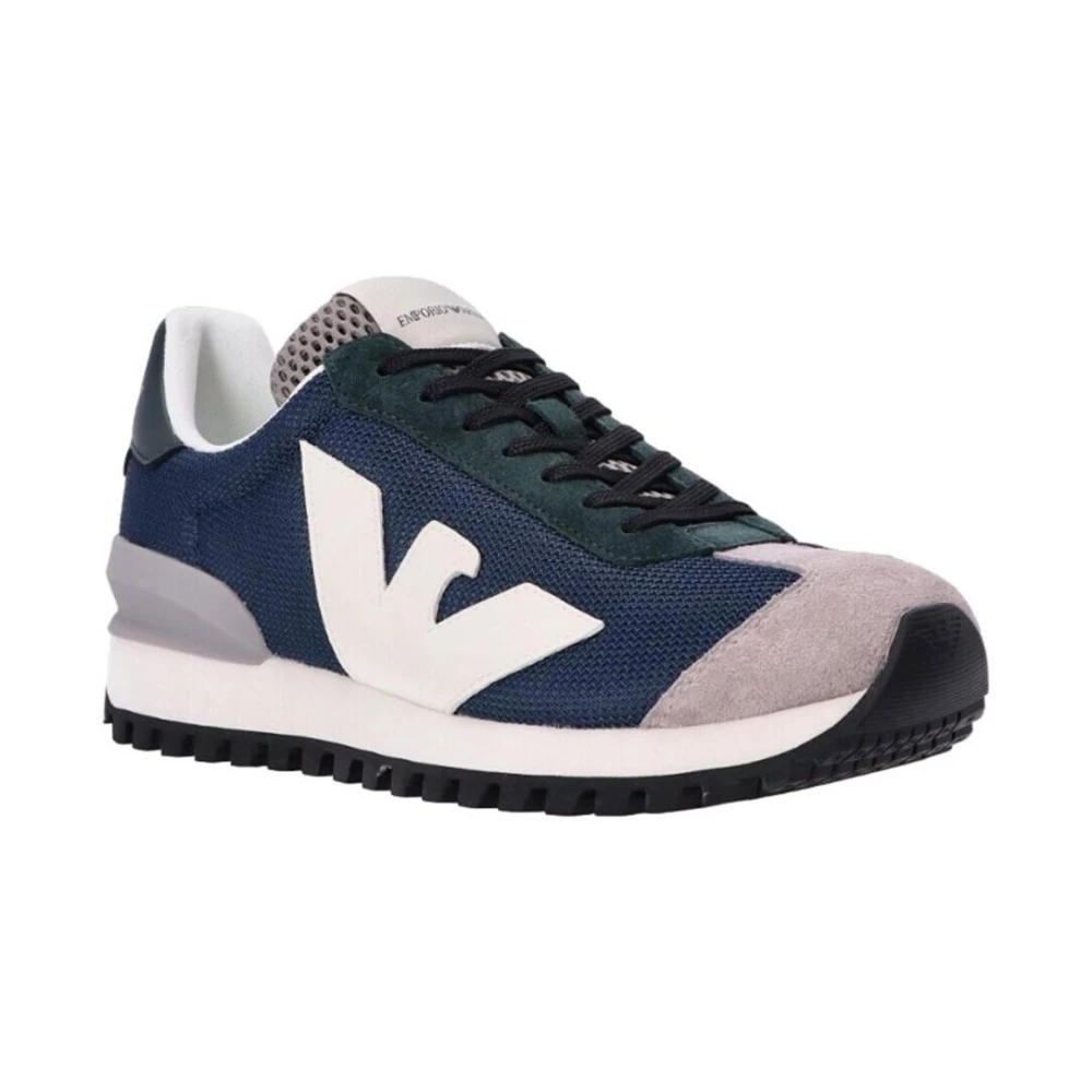 Emporio Armani Herren Blau - Graue Modelluhr - Shoes - 43 Eu