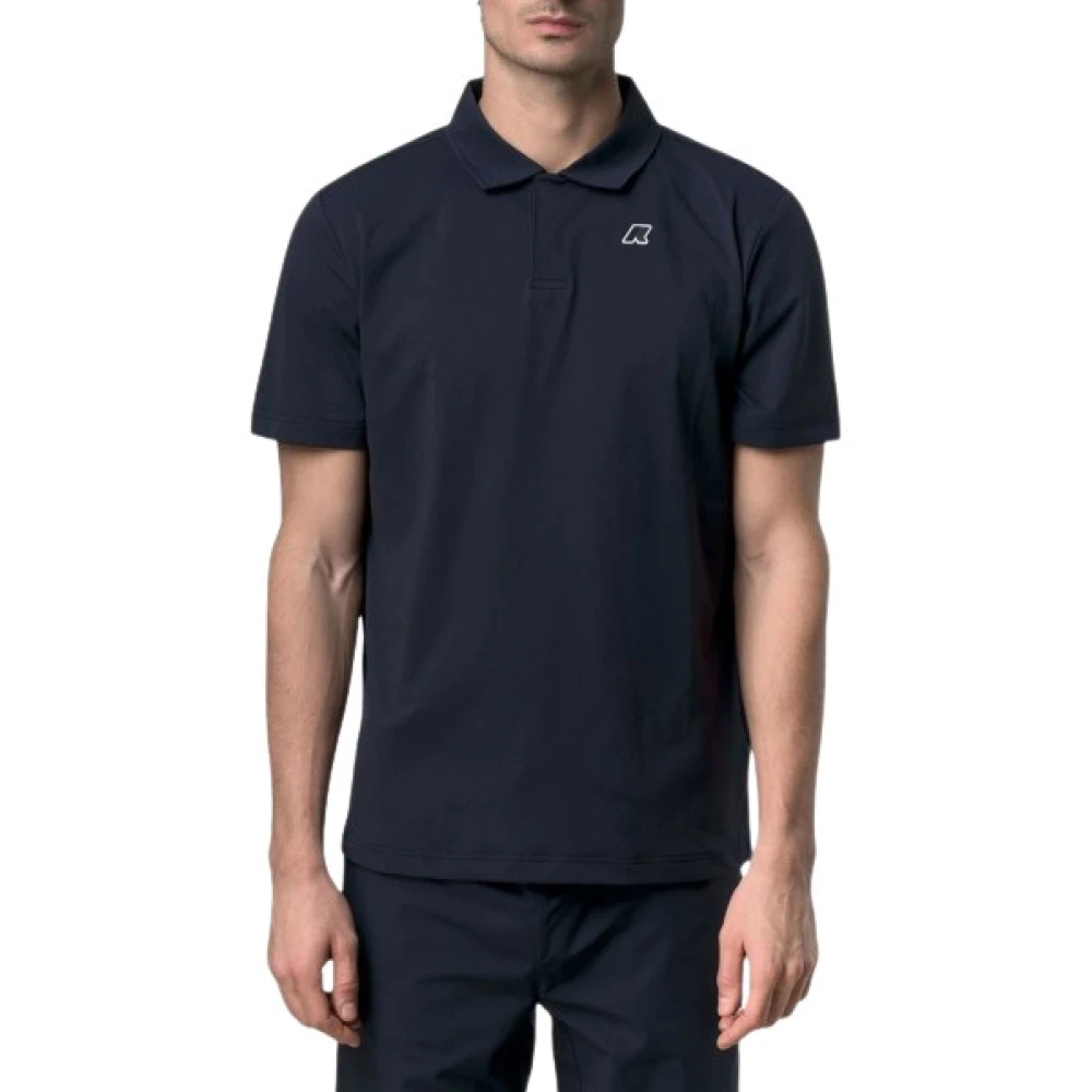 K-Way Herren Blau - Decouvrir Travel Polo - Tops - 2XL