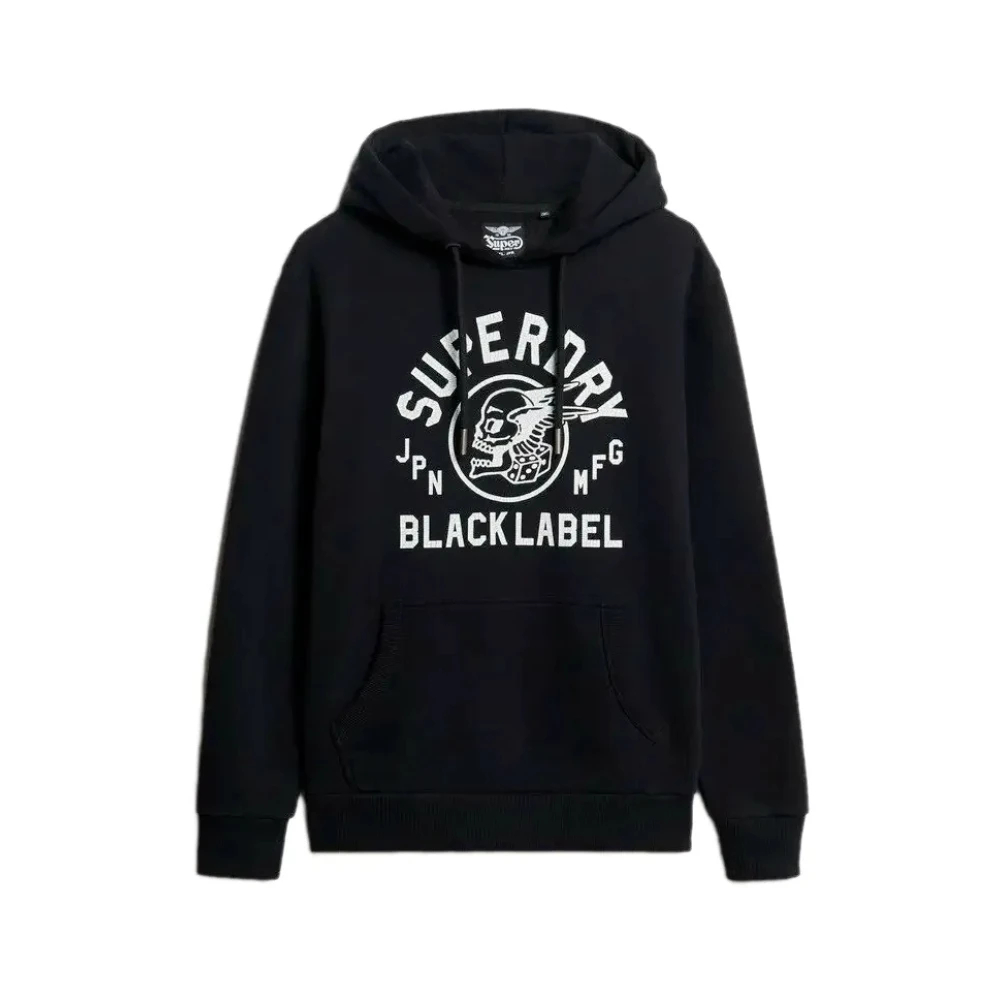 Superdry Herren-Sweatshirt Der Black Label-Reihe Groß - Bild 5