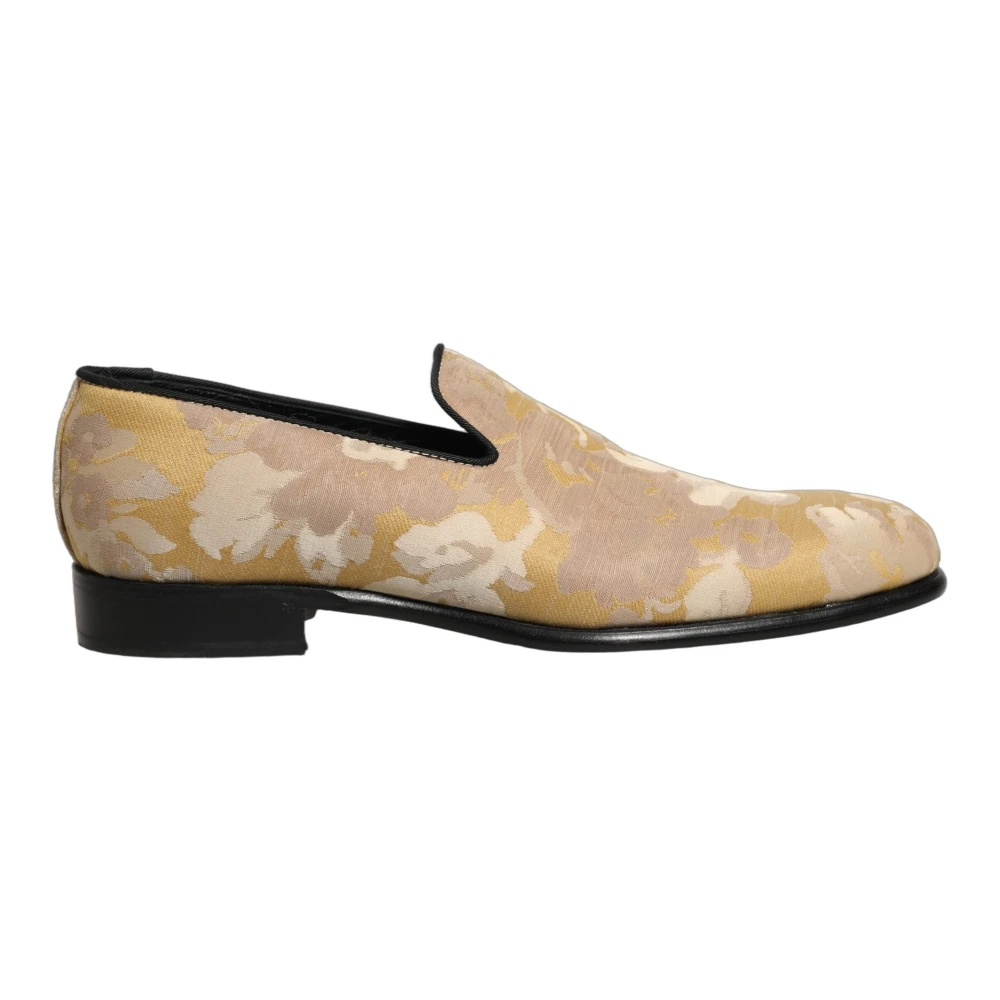 Dolce & Gabbana Herren Beige - Loafers Dress Schuhe - Shoes - 44 Eu