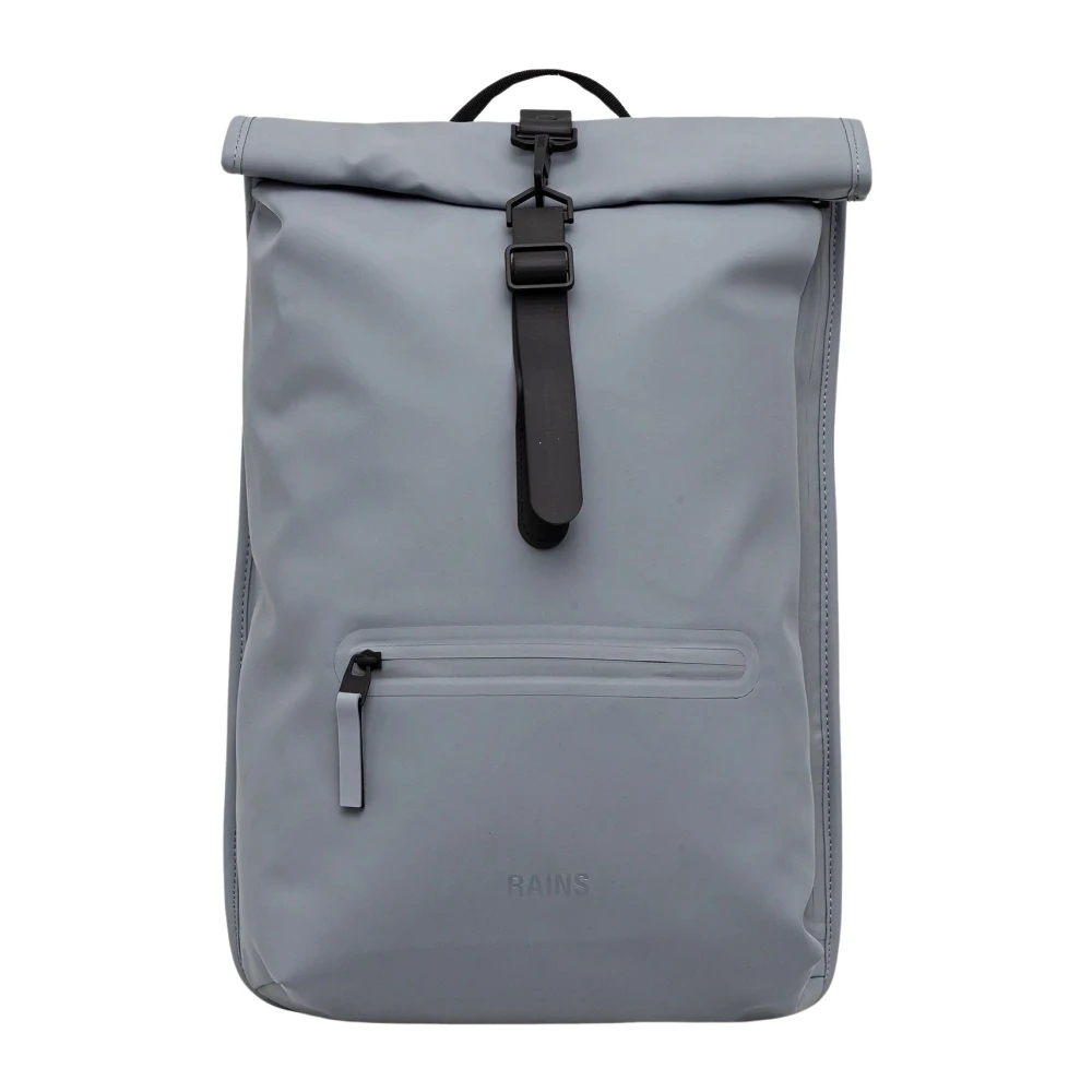 Rains Unisex Bleu Rucksack Mit Rollverschluss W3 - Bild 3