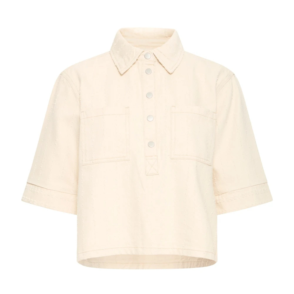Ichi , Damen, Blusen & Hemden, Beige, Xs - Bild 4