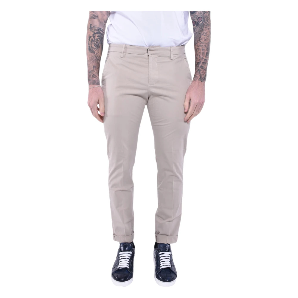 Dondup Herren Beige - Sch Chino Hose Mit Niedriger Taille - Trousers - W36