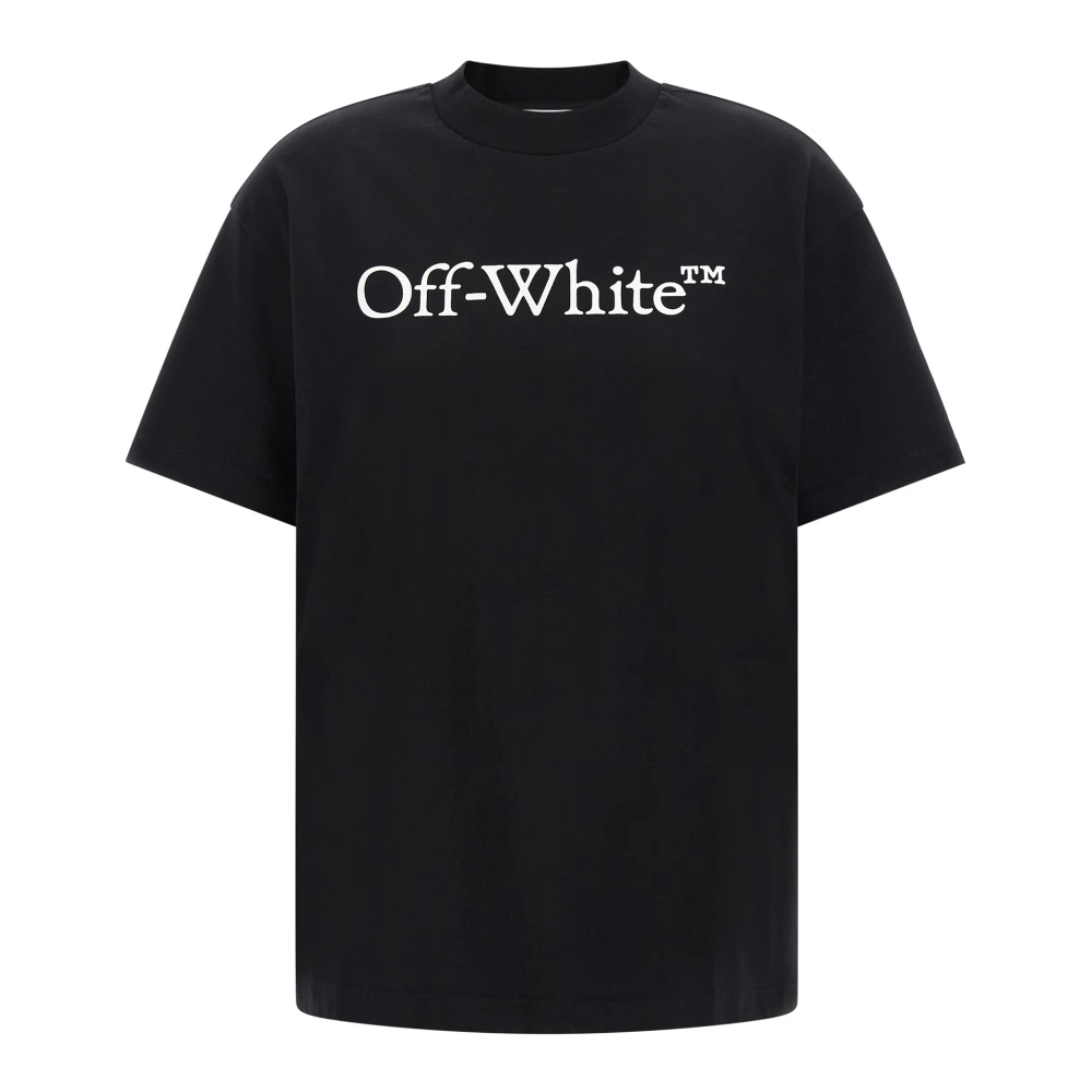 T-Shirt Off-White Big Logo Bookish Regular Tee Black M - Bild 3