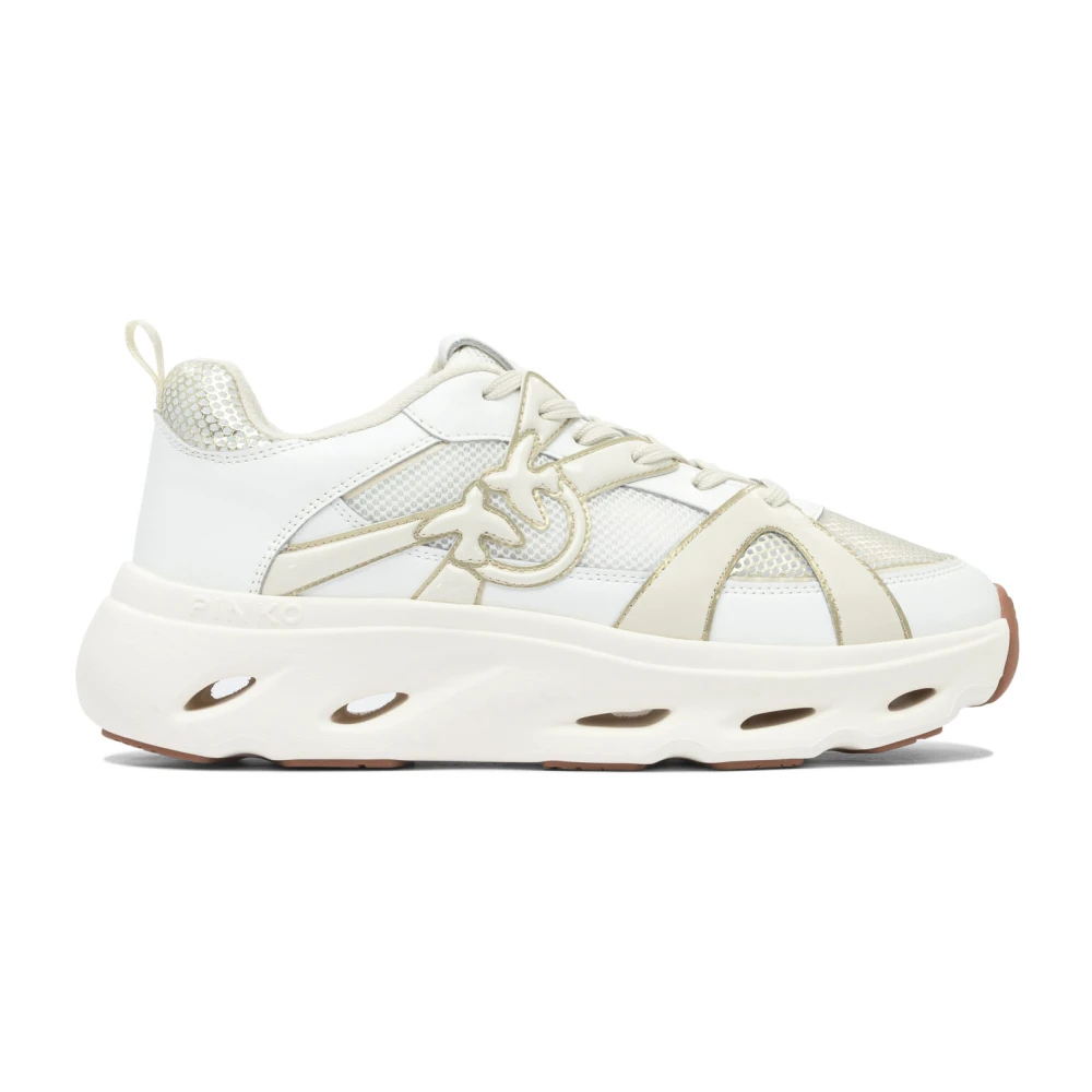 Pinko Damen Weiß Sneakers Pink Ss0127e036 - Bild 2