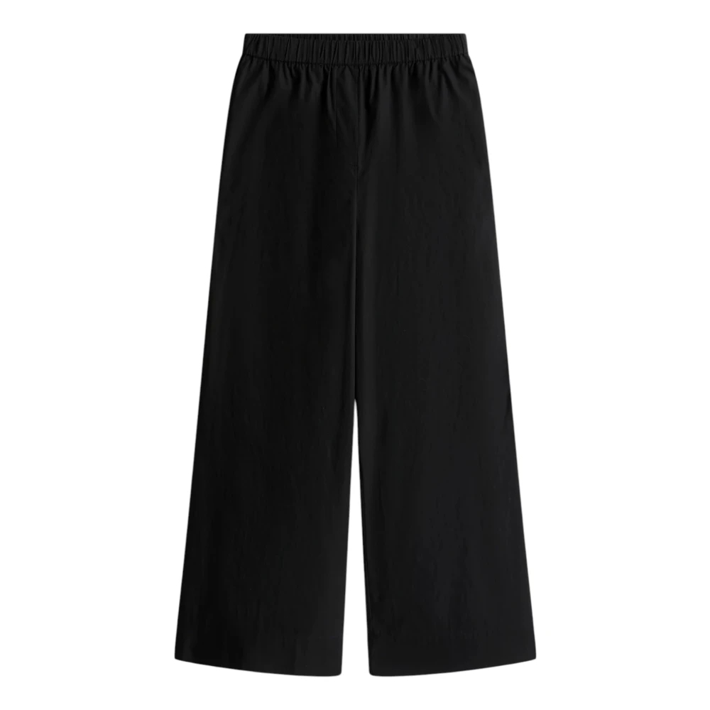 VAN GRAAF Tommy Hilfiger Damen Schwarz Hose Baumwolle Größe 40 - Bild 3