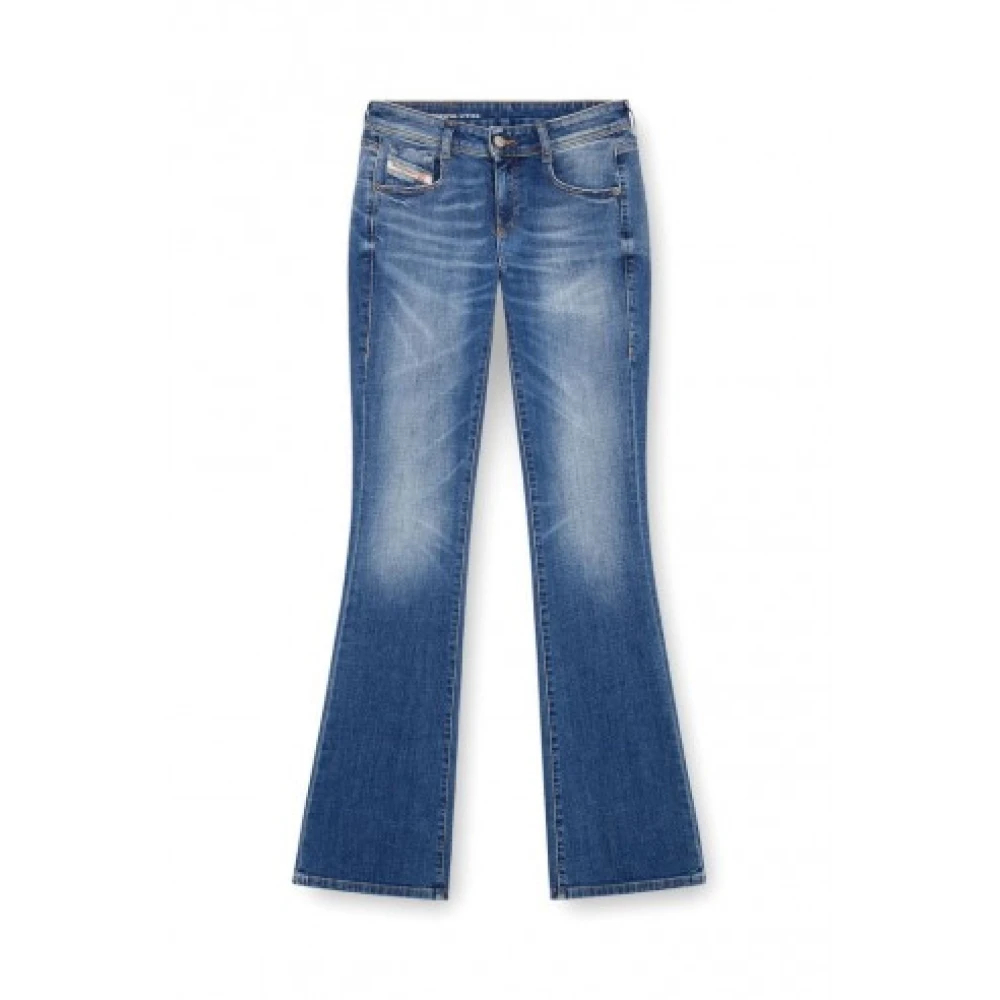 Diesel - Bootcut Jeans Mit Niedriger Taille - Jeans - Damen - Blau - W29 L34