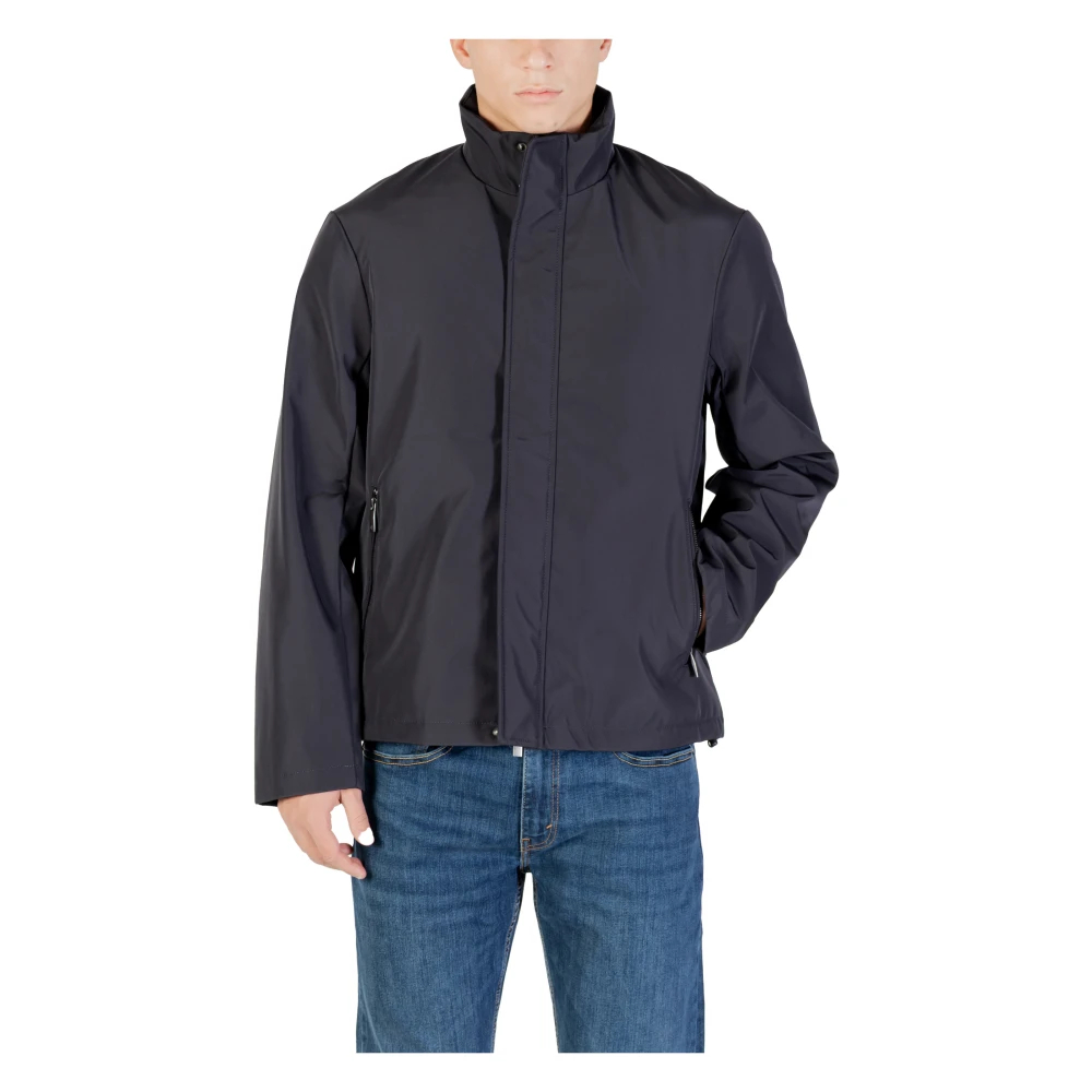 Armani Exchange Herren Blau - Moderne Blouson Jacke Für Männer - Jackets - 2XL