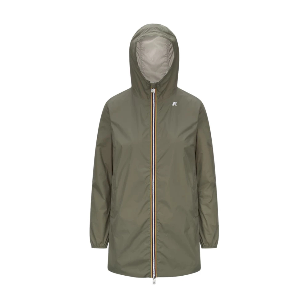 K-Way Damen Grün - Sophie Plus.2 Double Leichte Jacke - Jackets - 2XL