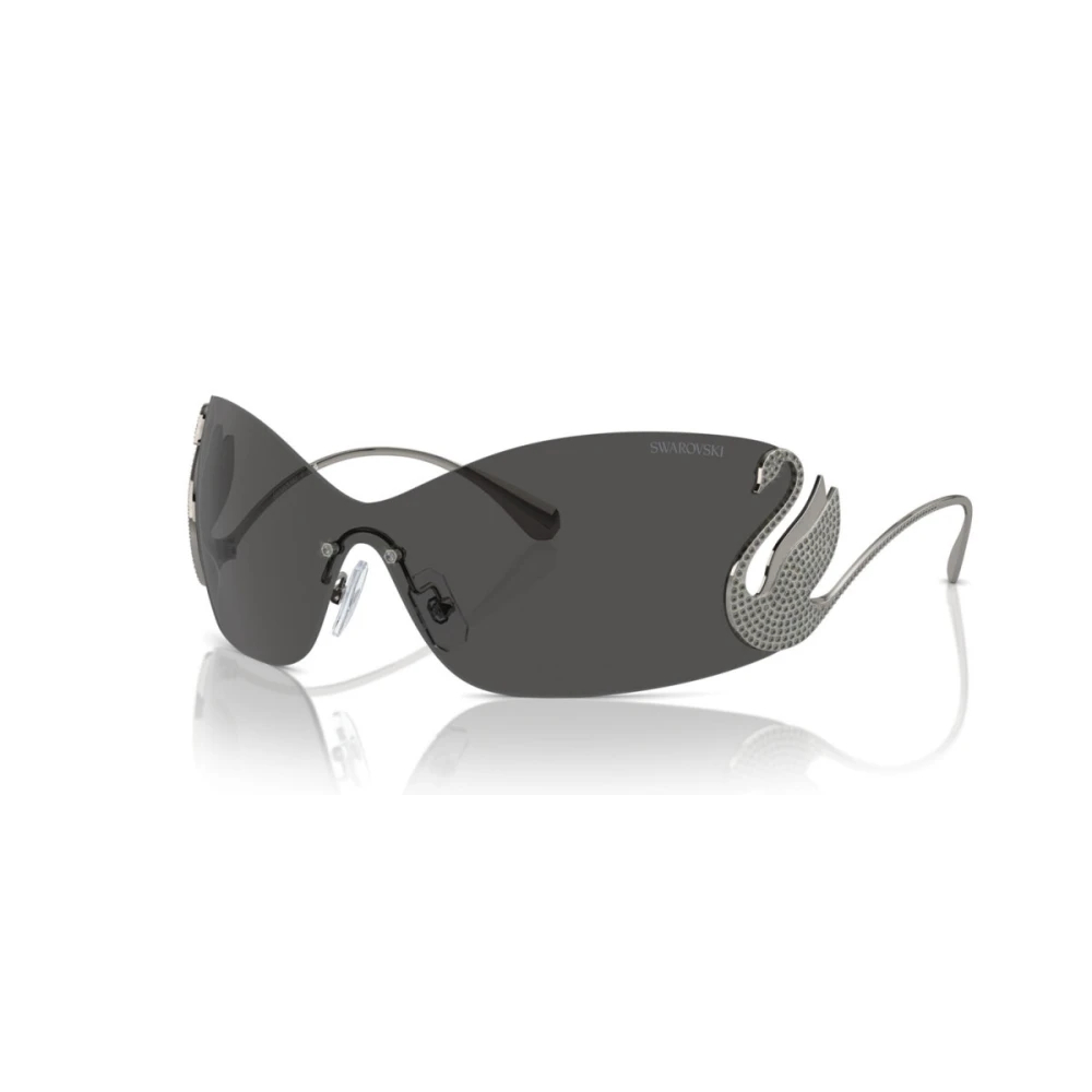 Swarovski Damen Grau Sk7020 400987 Sonnenbrillen Metall Geometrisch Normal - Bild 2