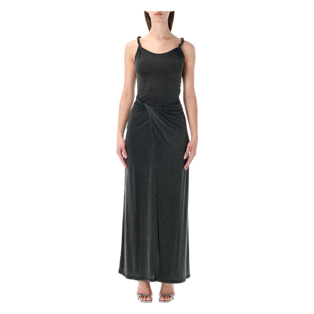 Diesel Damen Schwarz - D-Estiga S1 Long Dress - Dresses - K -M