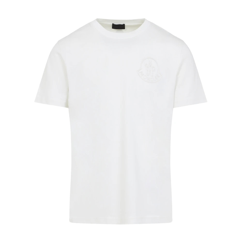 Moncler Herren Weiß - E T-Shirt & Polo Kollektion - Tops - S