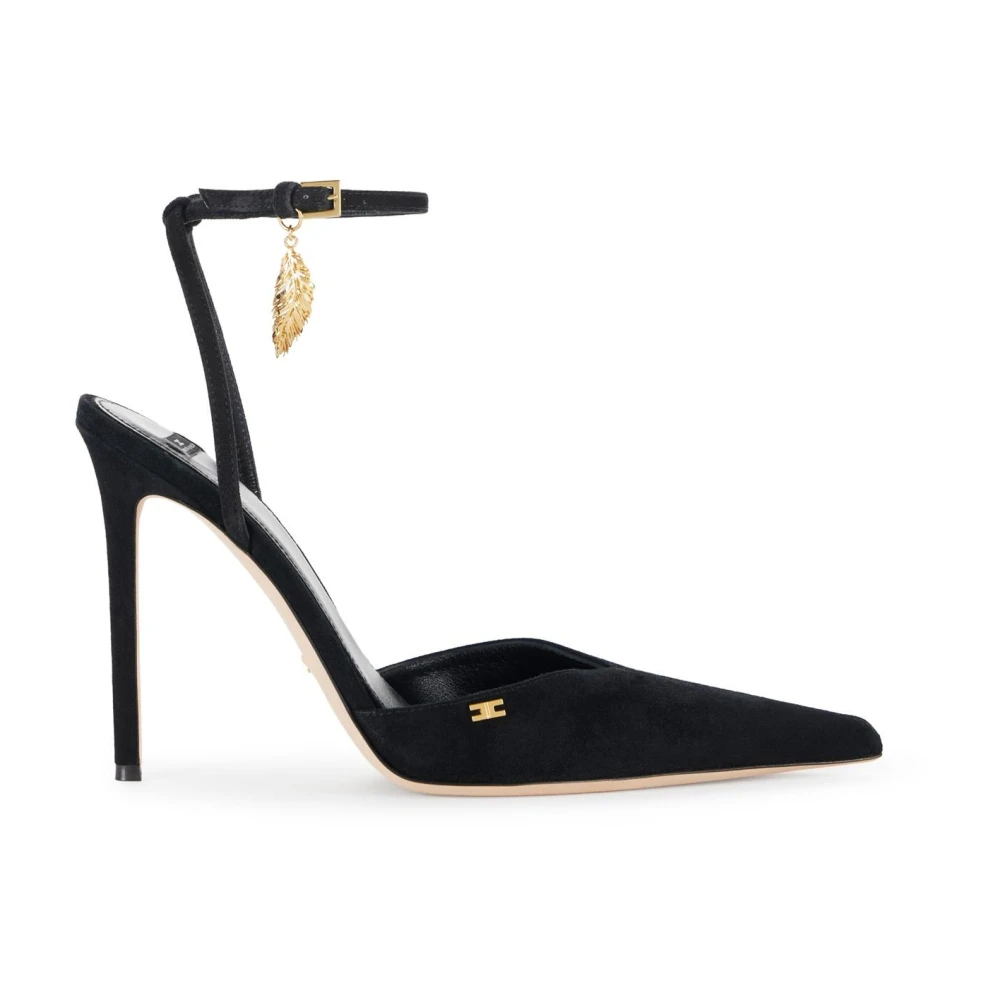 Elisabetta Franchi Damen Schwarz High Heels Sa-04L-67E2-V570 40 - Bild 2