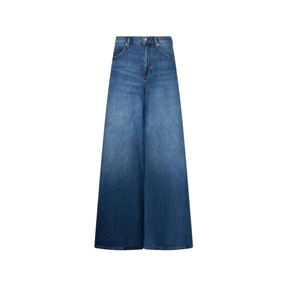 Liu Jo Damen Blau - Super-Flared Jeans Mit Hohem Bund - Jeans - W25