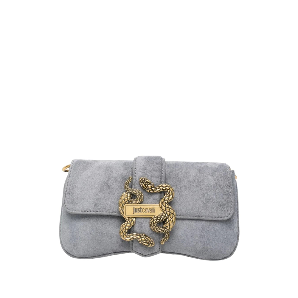 Just Cavalli - Iconic Snakes Mini Bag - Bags - Damen - Grau - One Size