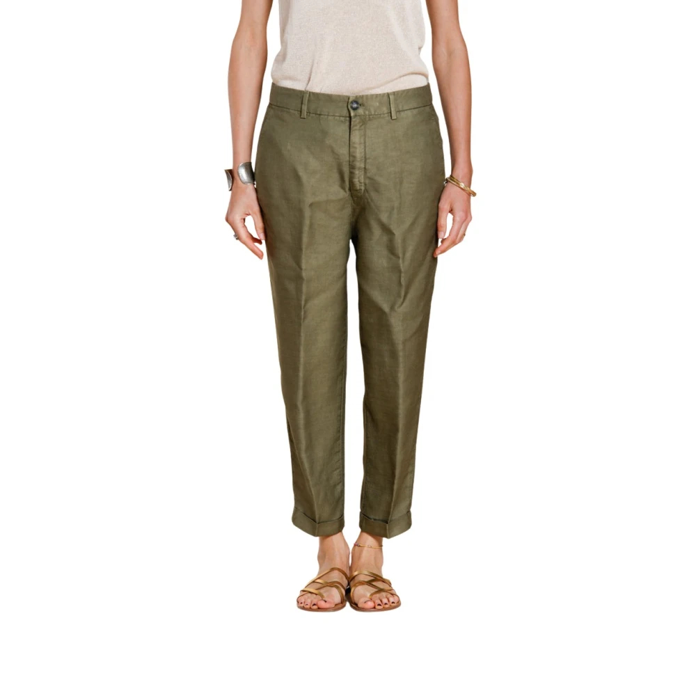 Mason's Damen Grün - Linda Sommer Chino Hose - Trousers - Xs