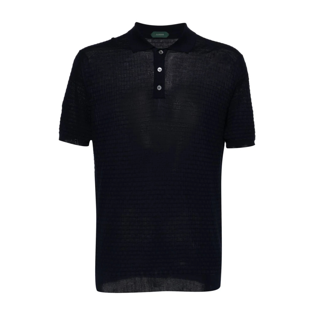 Zanone Herren Blau - E T-Shirts Und Polos - Tops - 2XL
