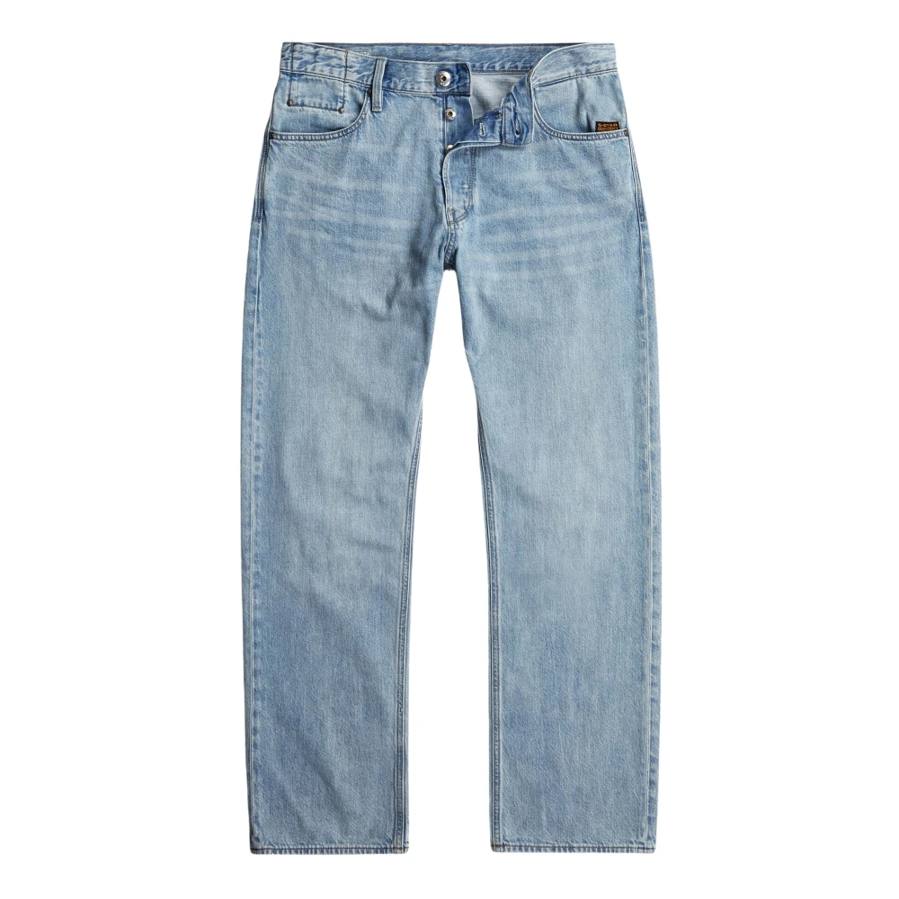 G-Star Raw Herren 5-Pocket-Jeans G-Star "Dakota Regular Straight Jeans", Gr. 30, Länge 32, Sun Faded Cloudburst, Obermaterial: 100% Baumwolle, Jeans 5-Pocket... - Bild 10