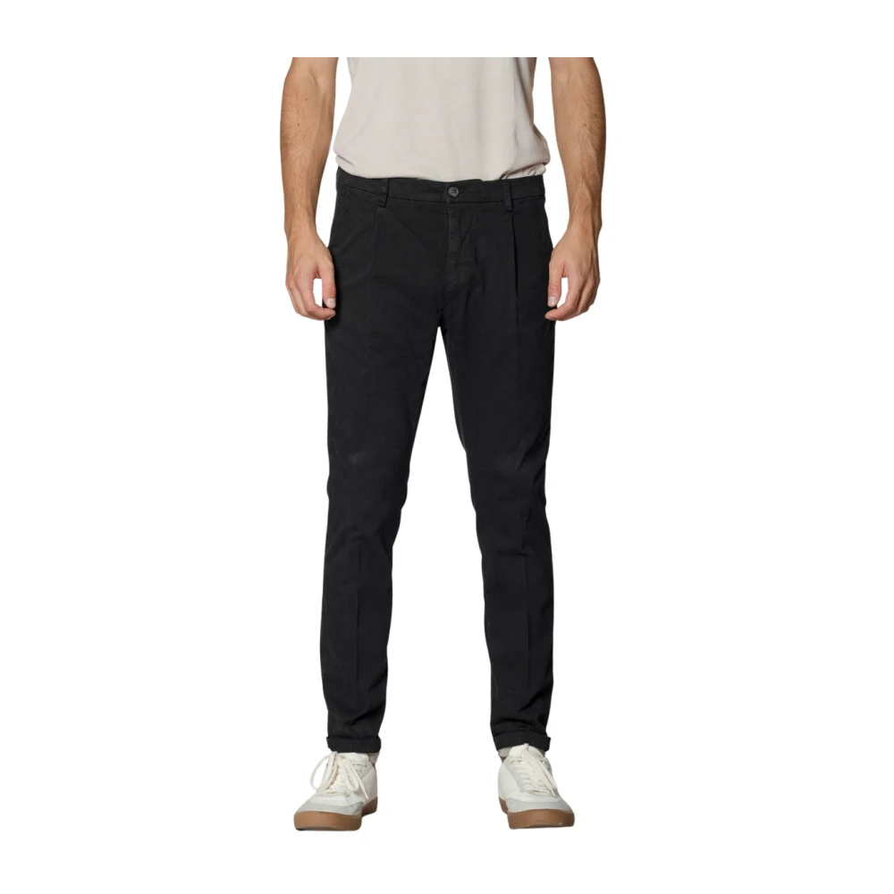 Mason's Herren Schwarz - Osaka 1 Pinces Chino Hose - Trousers - K - 3XL