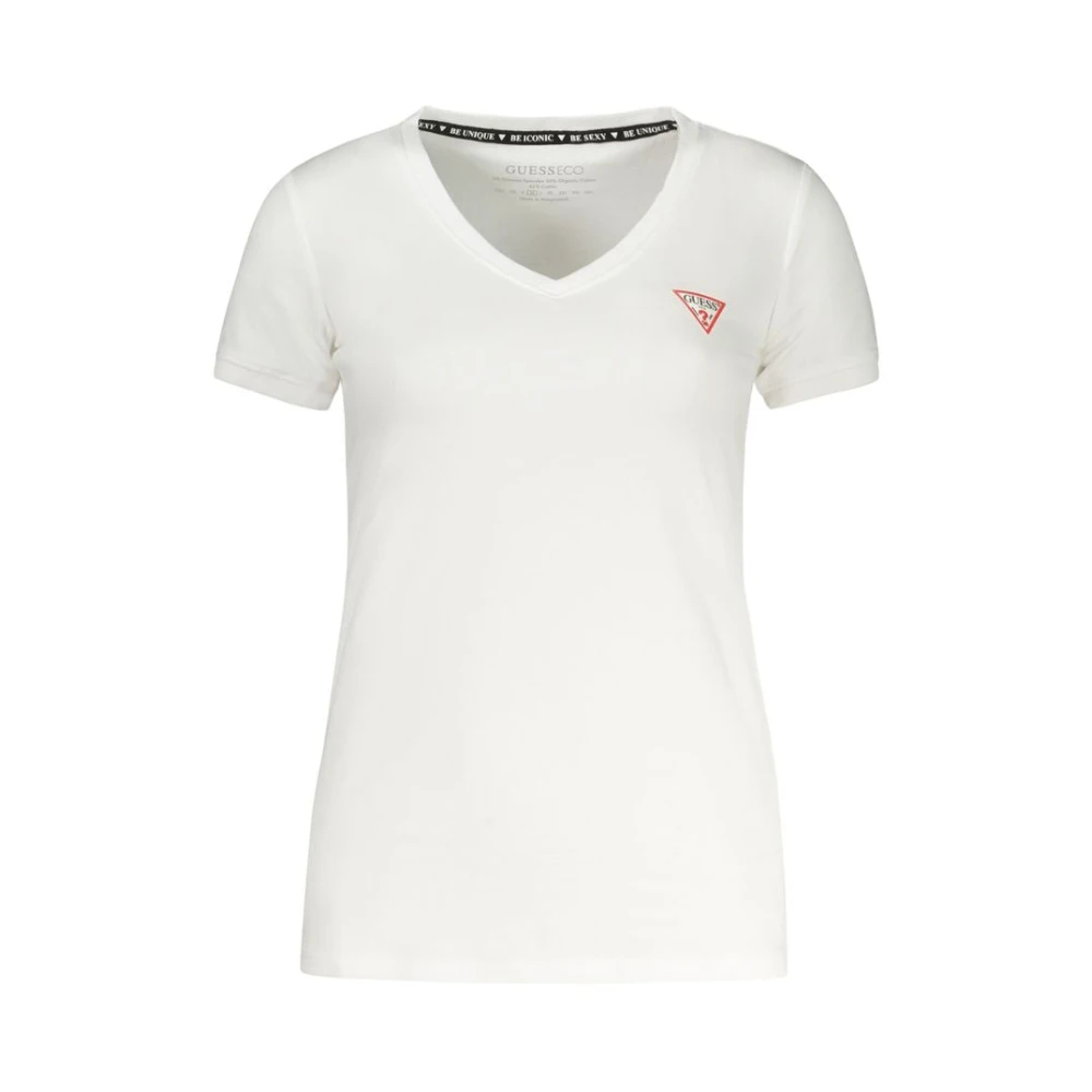 Guess Damen Weiß T-Shirt - Bild 7