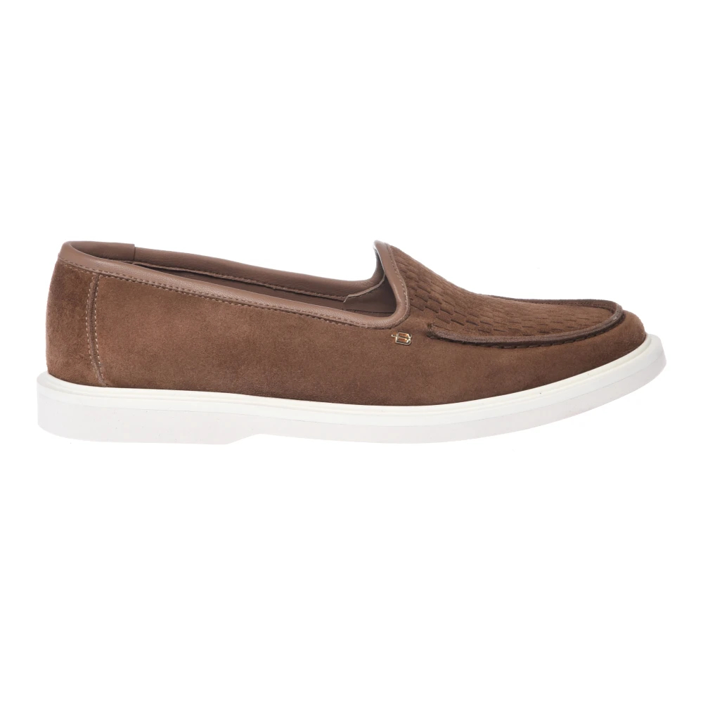 Baldinini Damen Braun - Suede Slip-On - Shoes - 41 Eu