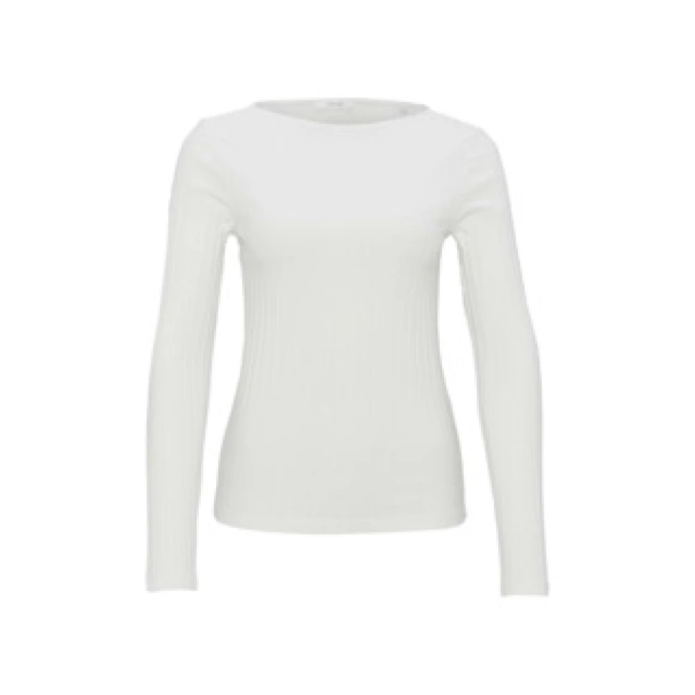 Opus, Damen, Shirts, Langarmshirt SOVKE, Weiss, (40) - Bild 5