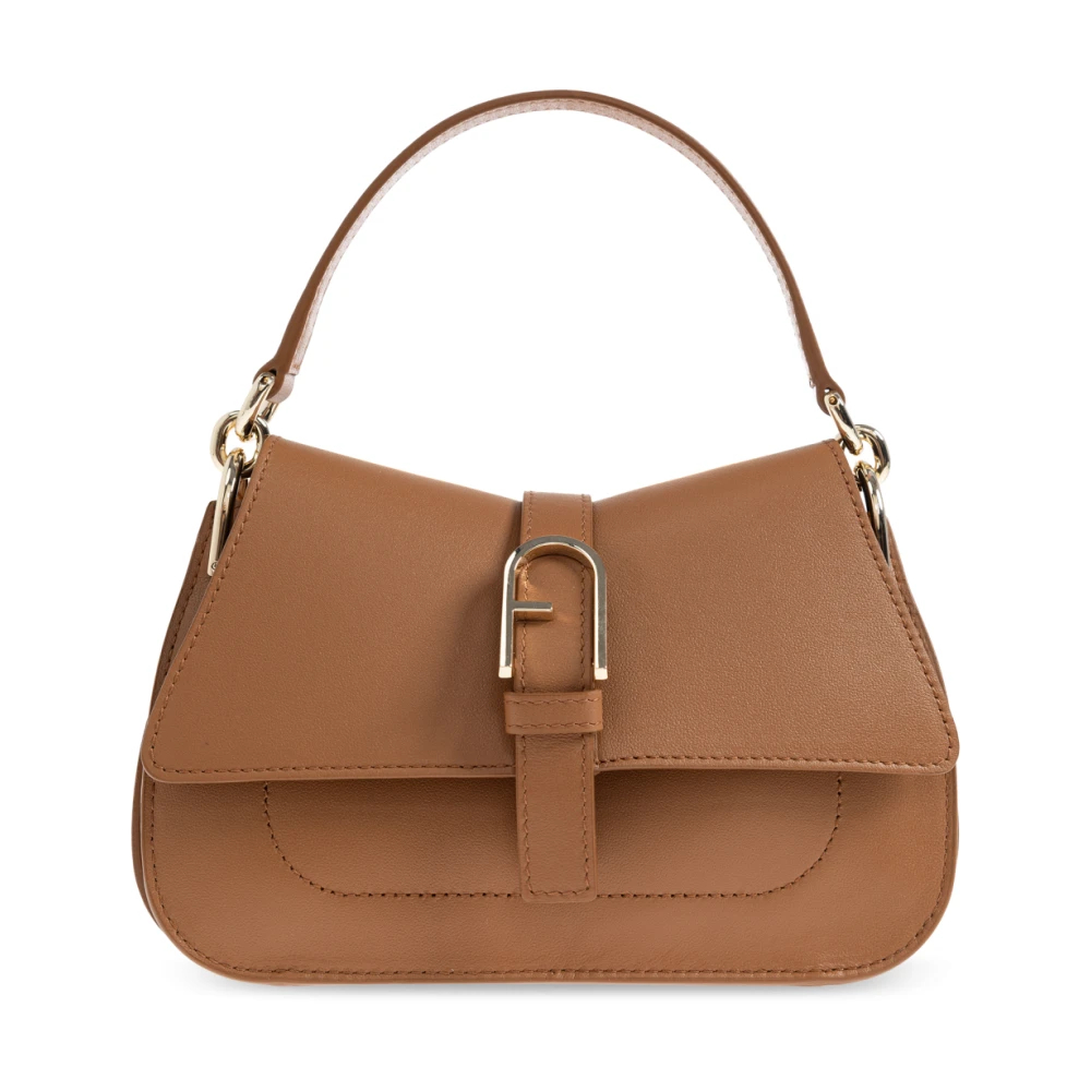 Furla - Flow Mini Handbag - Bags - Damen - Braun - One Size