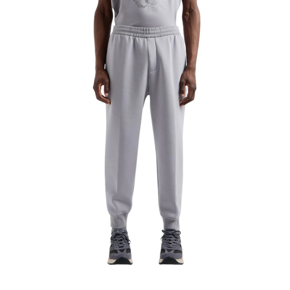 Emporio Armani Herren Grau - Sportliche E Fleecehose - Trousers - M