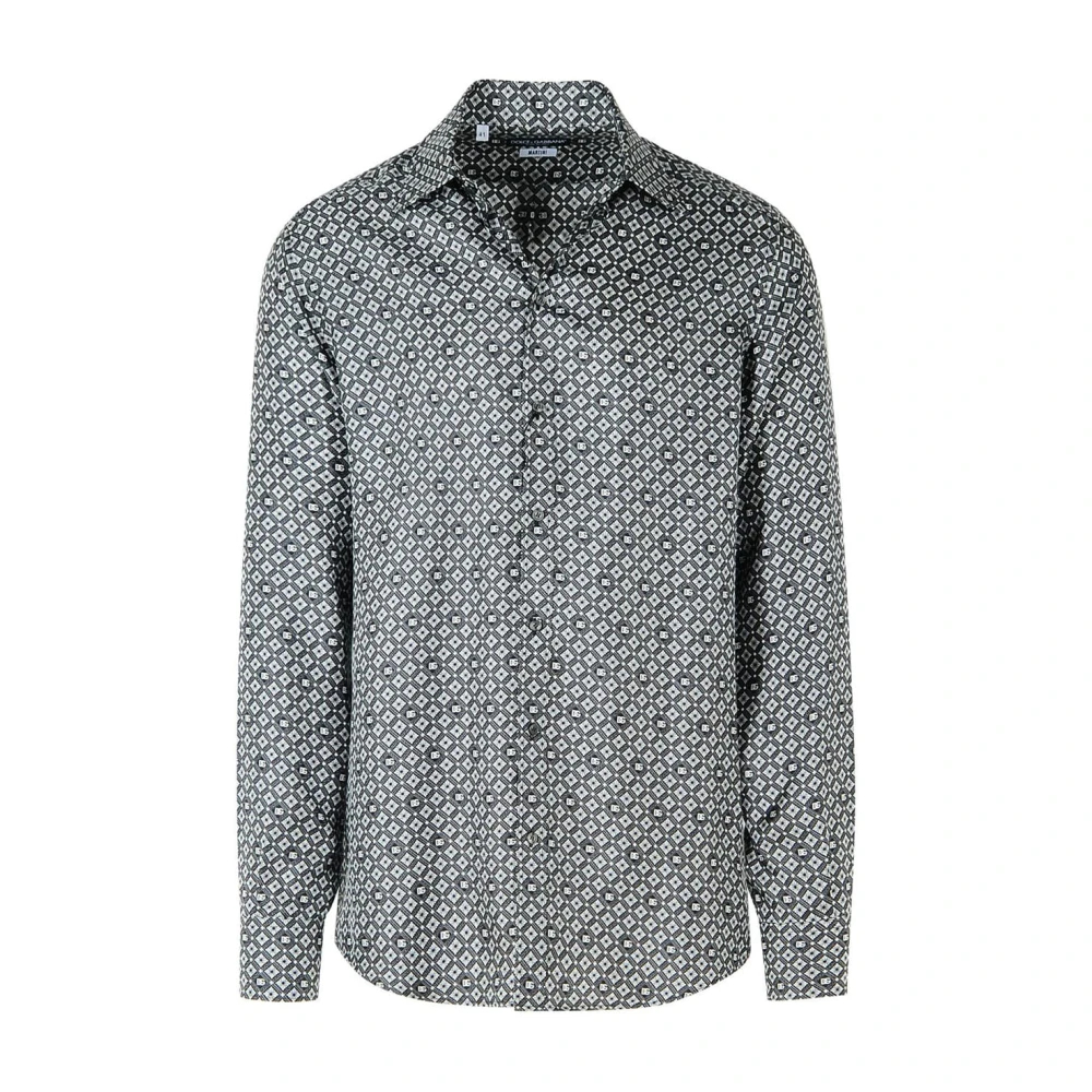 Dolce & Gabbana Herren Schwarz - Stilvolles Hemd Für Männer - Shirts - K - Xl
