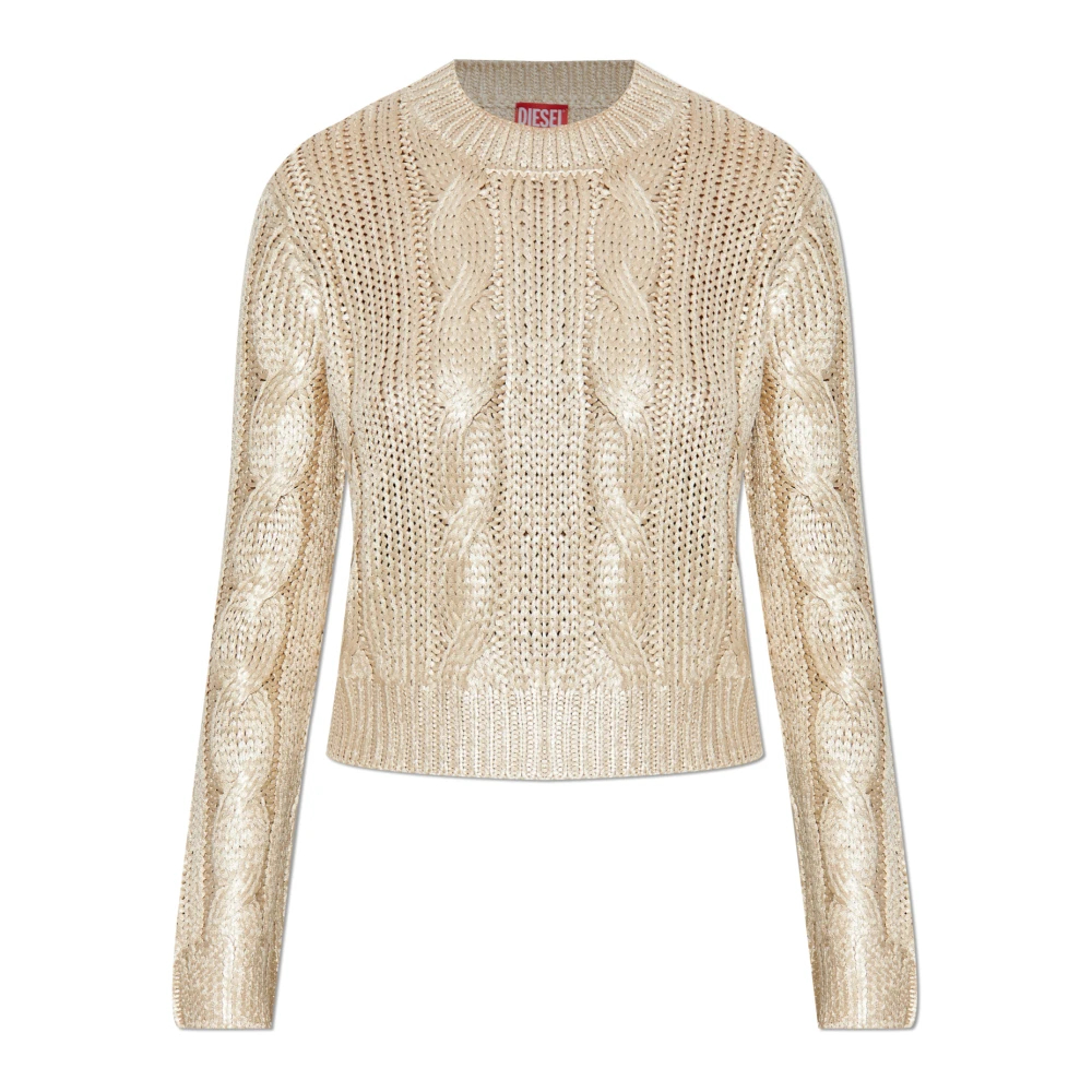 Diesel Damen Gelb - Pullover M-Miccha - Knitwear - 2XS