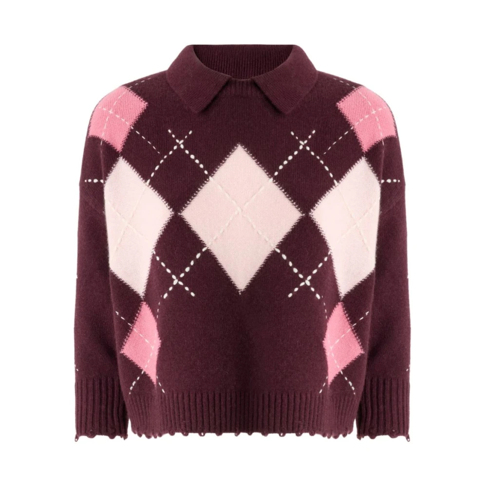 Pinko , Damen, Strickwaren, Mehrfarbig, M - Bild 4