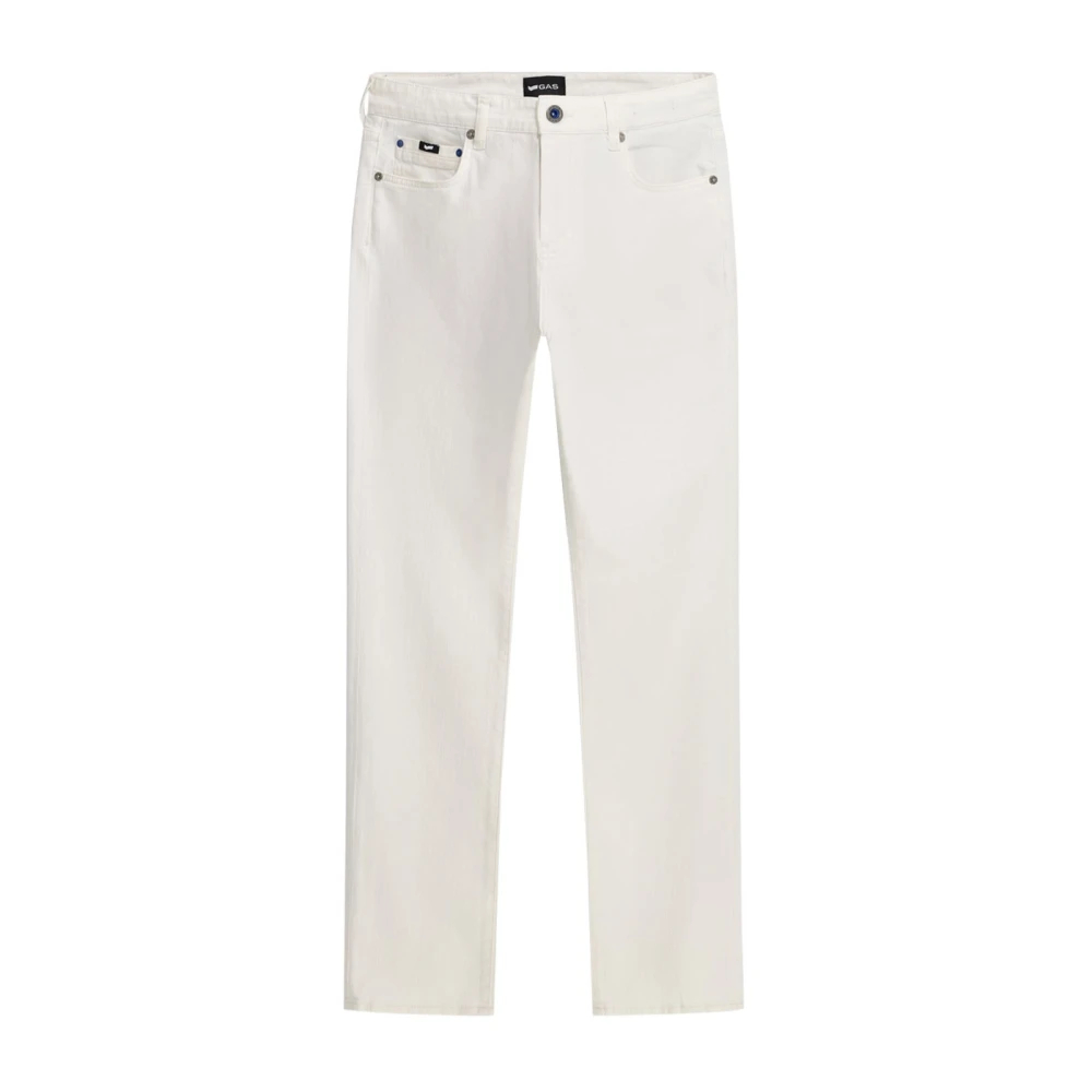 Gas Herren Weiß - Albert Simple Slim Jeans - Jeans - W29